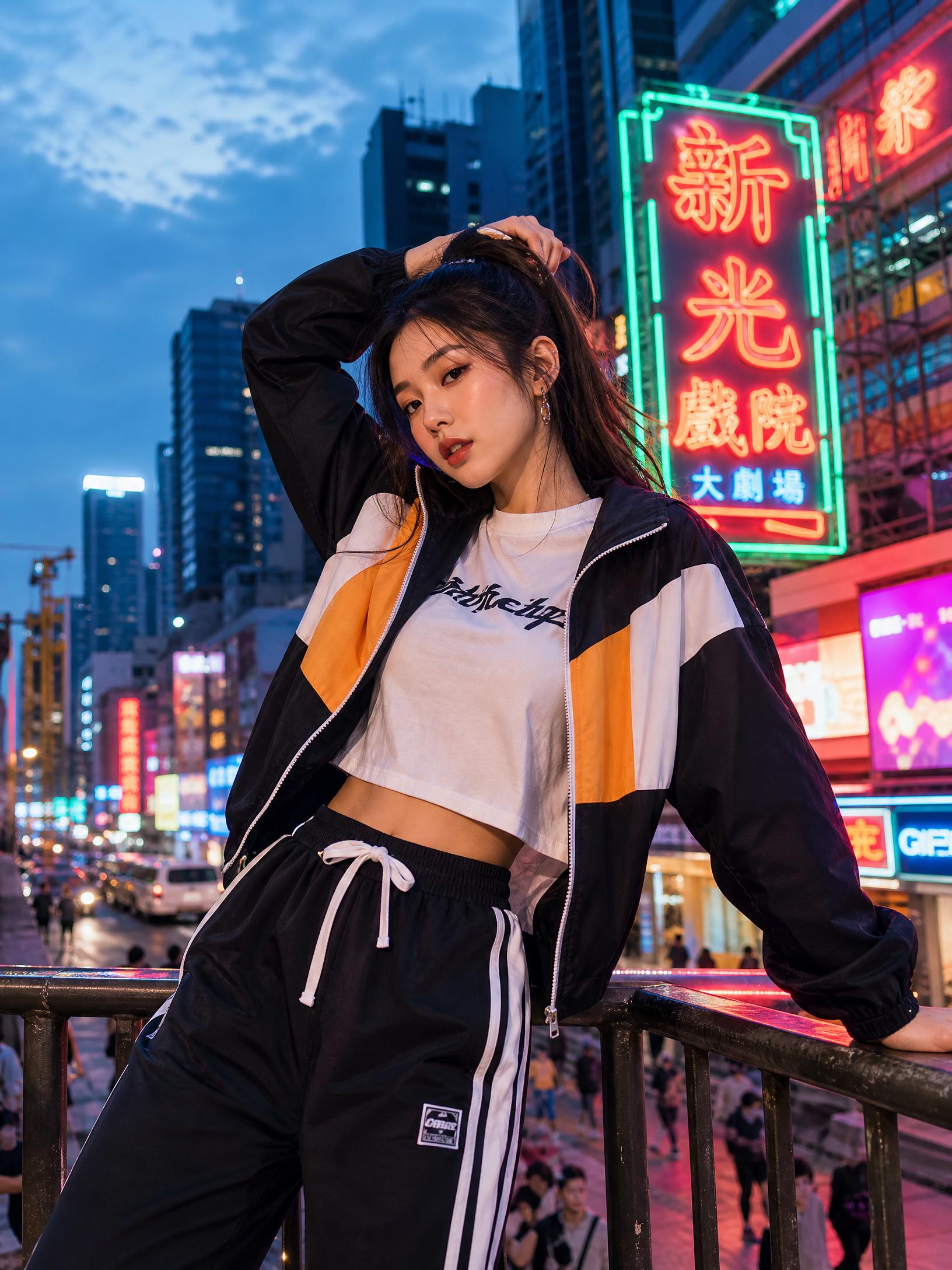 蜜桃传媒城市夜景短视频拍摄视频演示后期剪辑封面